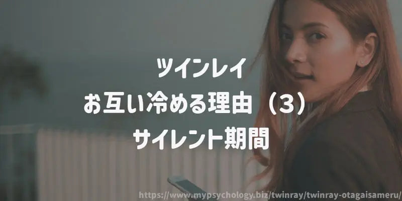 ツインレイ【お互い冷める理由(3)】サイレント期間