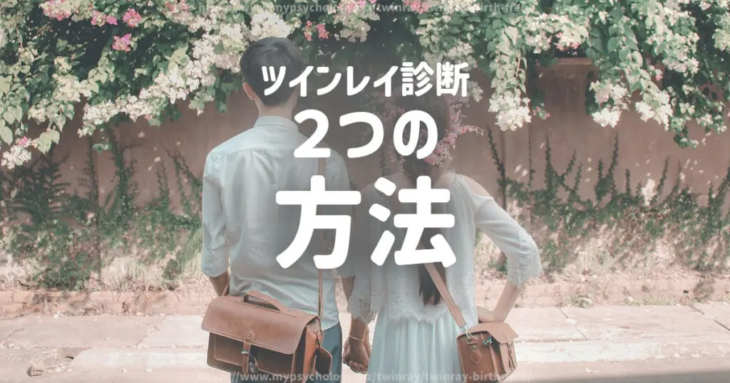 ツインレイかどうか診断する2つの方法について